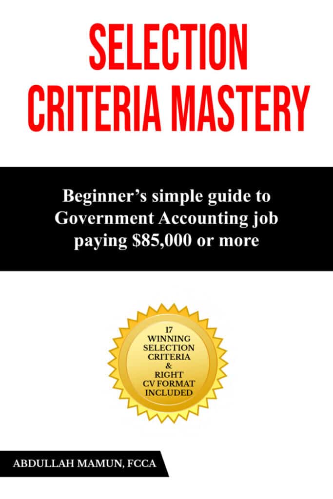 This Book Covers the in depth knowledge of selection criteria. 